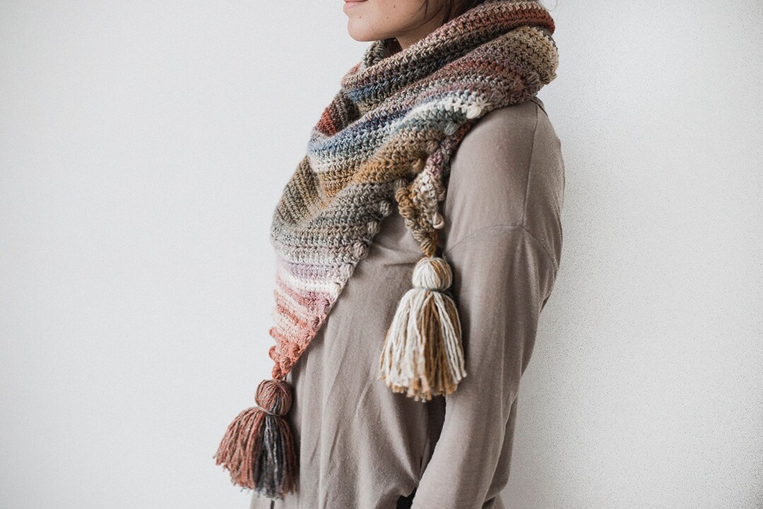 PDF Crochet Pattern for the Snuggle Puff Scarf - Megmade With Love - Etsy