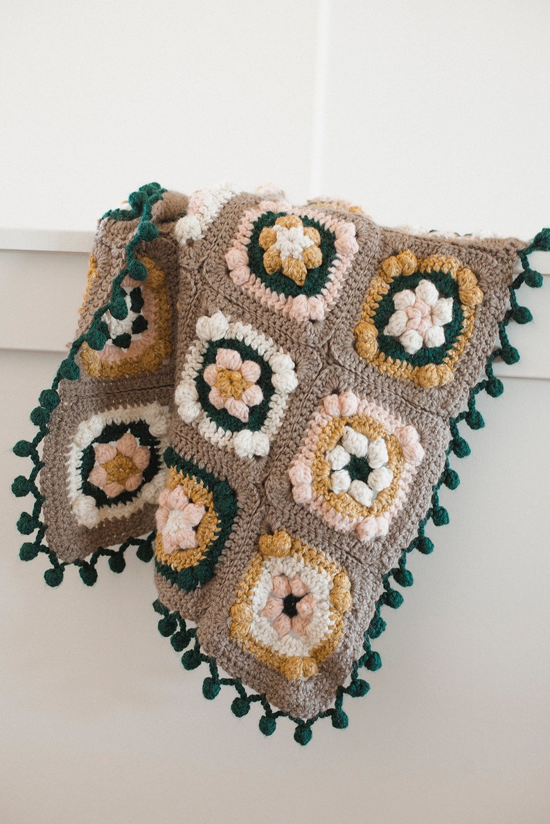 PDF Crochet Pattern for the Margo Baby Blanket Megmade with Love image 3