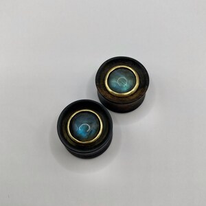 Photo shows an example of 16 mm plugs
