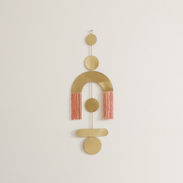 Brass Wall Hanging Etsy