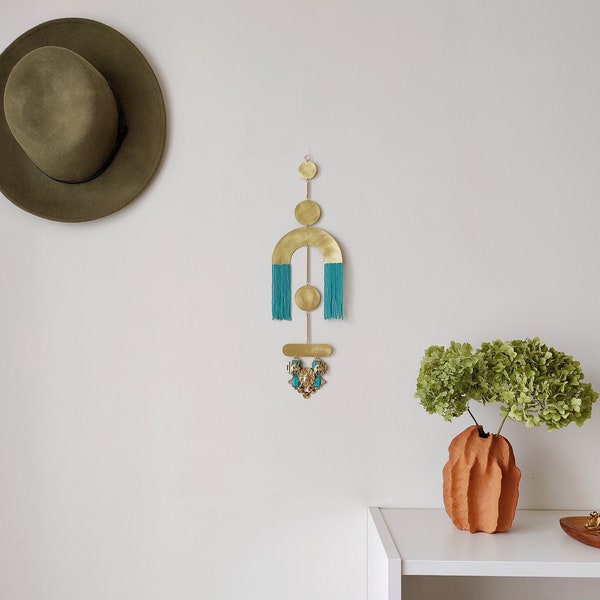Brass Wall Hanging - Etsy