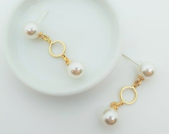 Pearl Drop Earring Second Version,