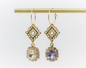 14K Gold Filled ODD EYE Earring.