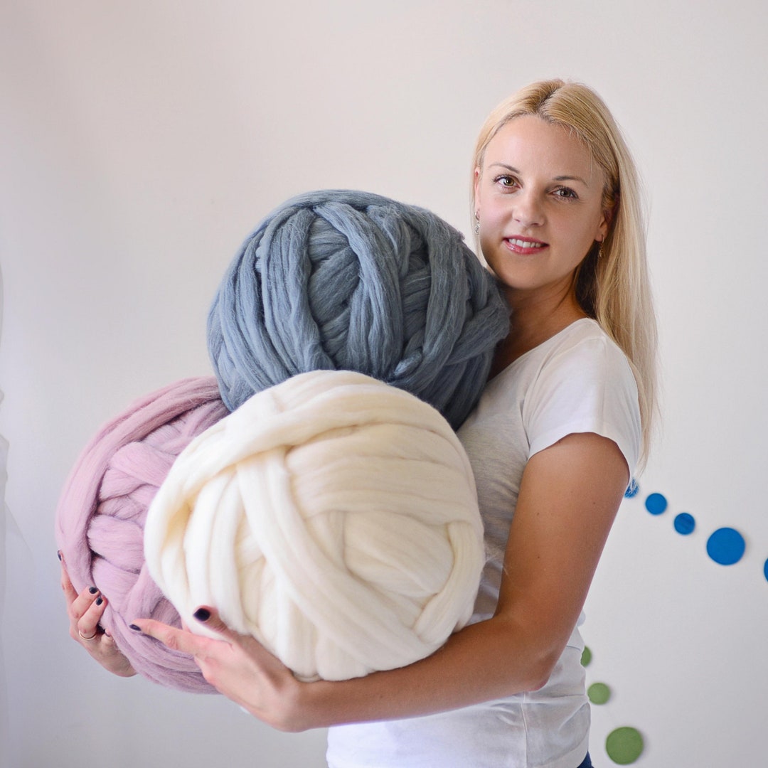 Don't Knit That Chunky Roving Blanket on Pinterest - The Woolery