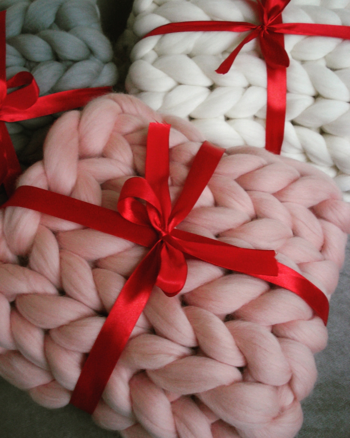 Giant Blanket 100 Merino Wool Blanket Chunky Knit Blanket Etsy