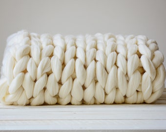 7th Wedding, Wool Anniversary Gifts, 7 Year Gifts For Her, for Wife, Warm Cozy Luxury Unique Merino Wool Gifts Christmas