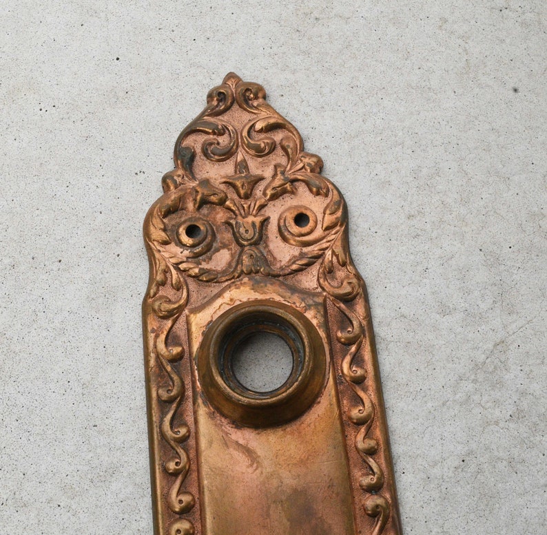 Small Copper Backplates