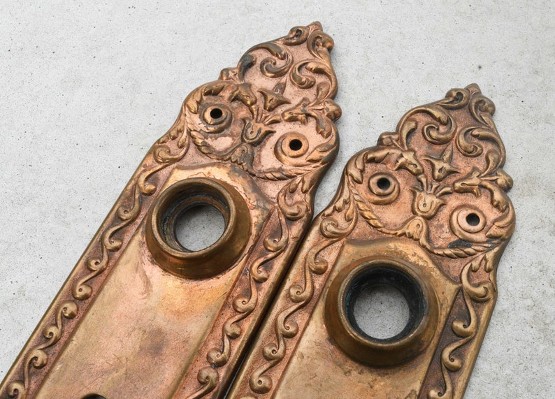 Small Copper Backplates