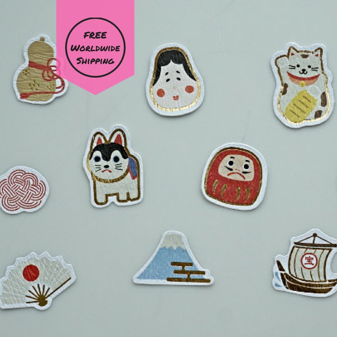 Japanese Stickers Cute Sticker Pack Planner Stickers Etsy