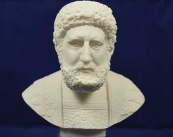 Philip II of Macedon alabaster sculpture bust artifact