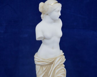 Aphrodite Venus sculpture Goddess of love aged statue