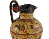 Minoan Pottery Oinochoe Amphora Vase - Ancient Greece - Handmade in Greece