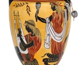 Goddess Aphrodite - Apollo - Poseidon Oinochoe Amphora Vase pottery Mythology