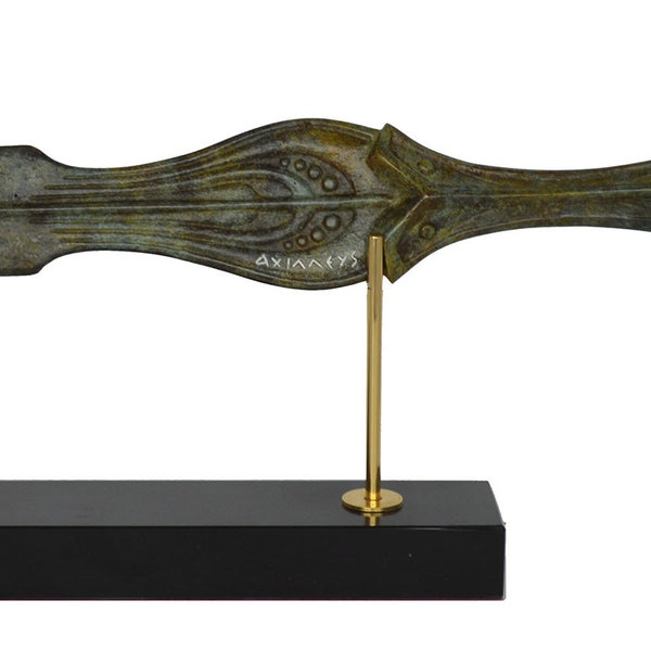 Épée du roi Achille - Objet en bronze - Héros grec antique de la guerre de Troie Homère iliade