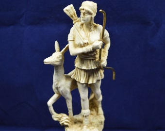 Artemis sculpture Diana bust Ancient Greek Goddess of hunt statue