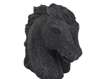 Horse twin Head Sculpture Symbol of Wealth Prosperity in Ancient Greece miniature sculpture