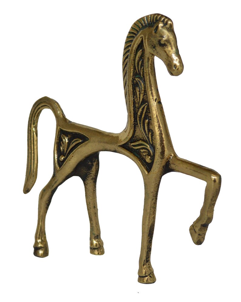 Ancient Greek Horse Bronze Small Statue Symbol of Wealth and Etsy UK