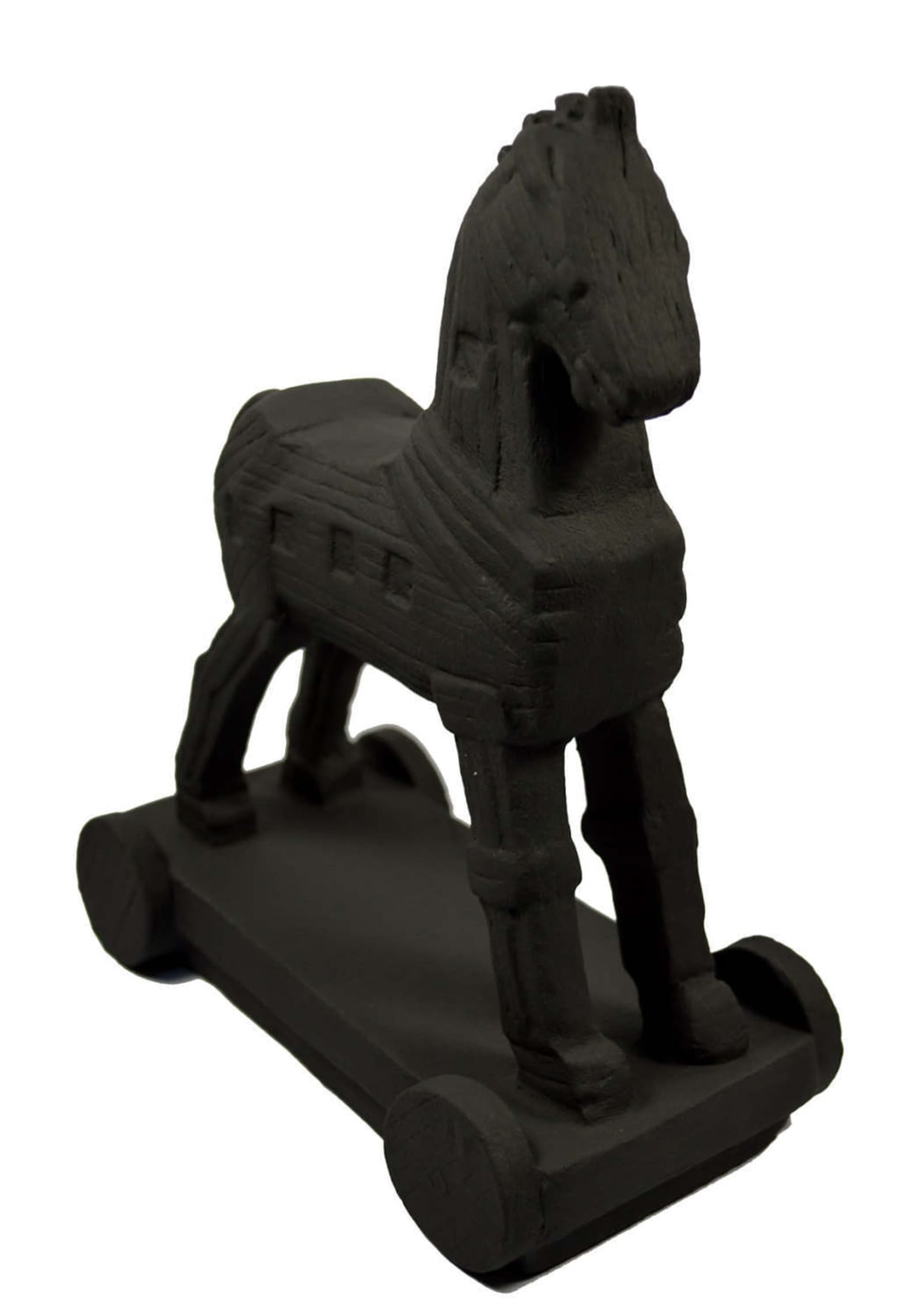 Trojan horse sculpture artifact statue Etsy