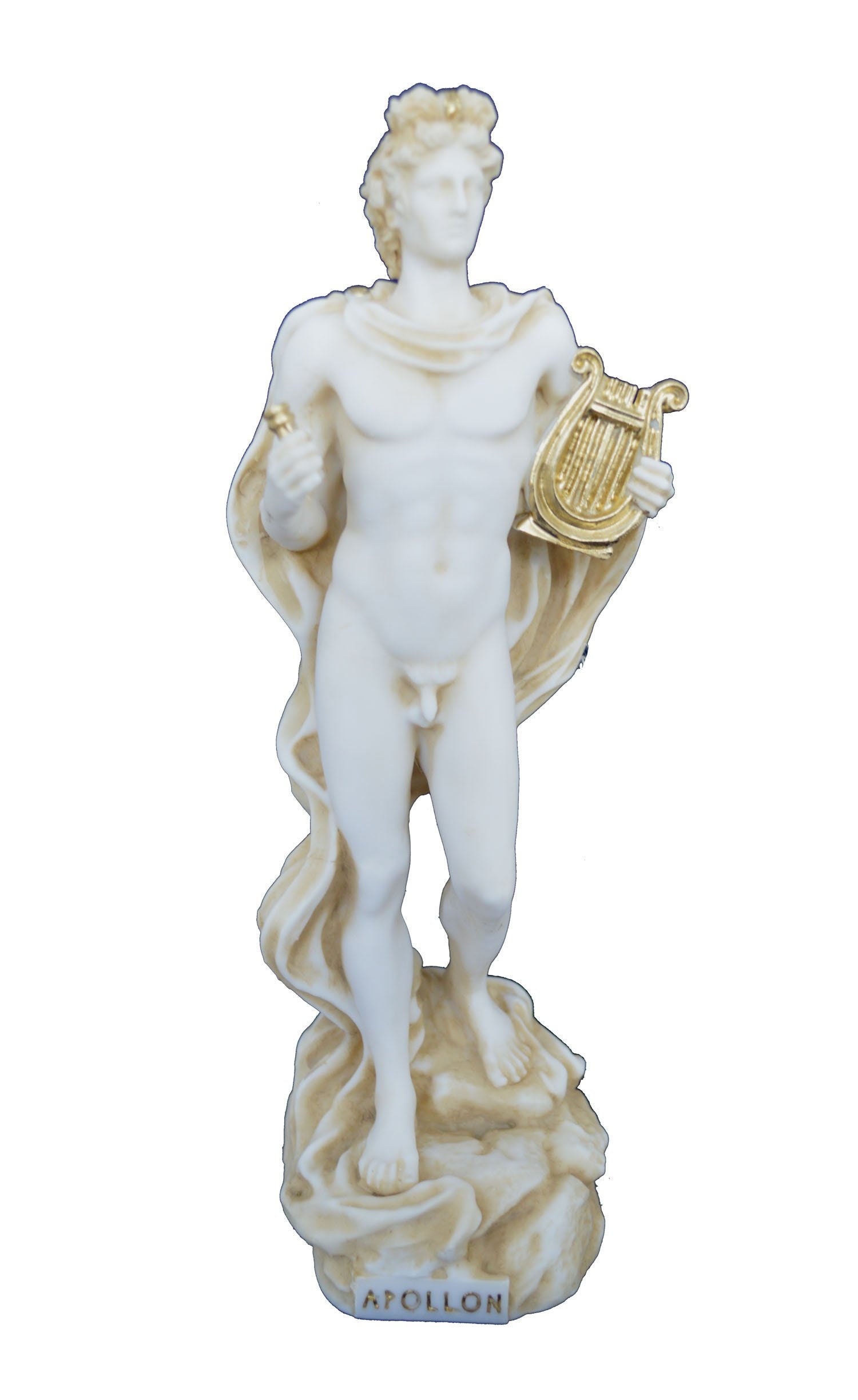 Apollo Statue Ancient Greek God of Sun and Poetry Active Etsy