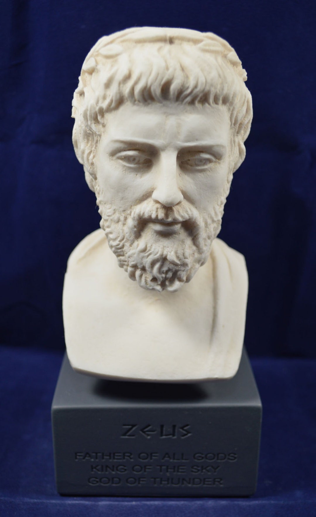 Zeus Sculpture Statue Ancient Greek God King of All Gods Museum