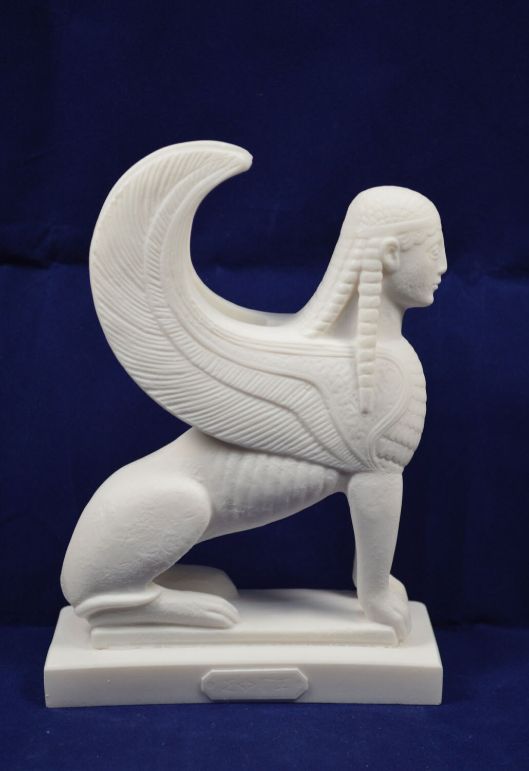 Sphinx sculpture statue ancient Greek mythical creature Etsy