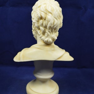 Sophocles sculpture bust ancient Greek philosopher aged statue image 3