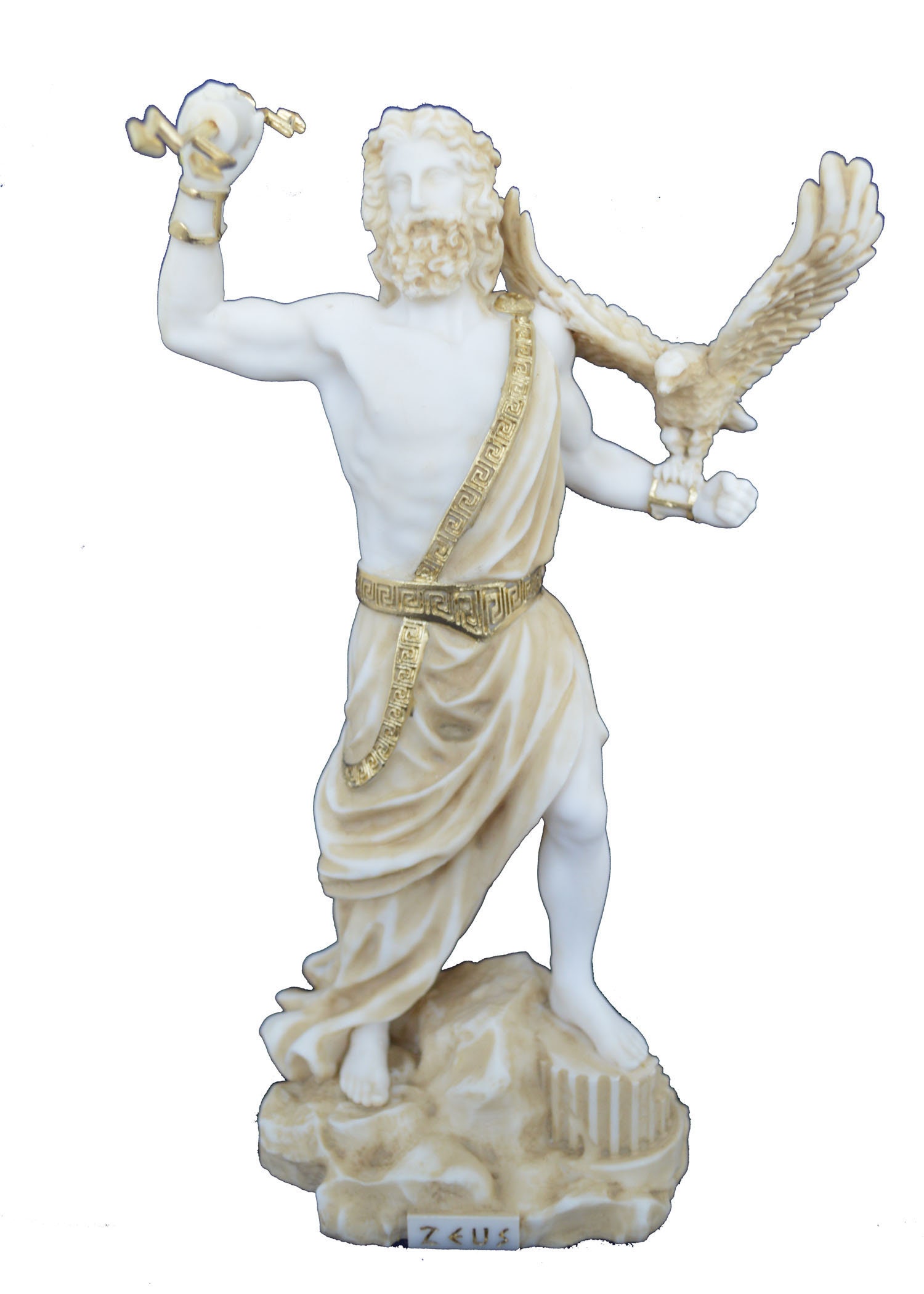 Ancient Greek God Zeus Statue