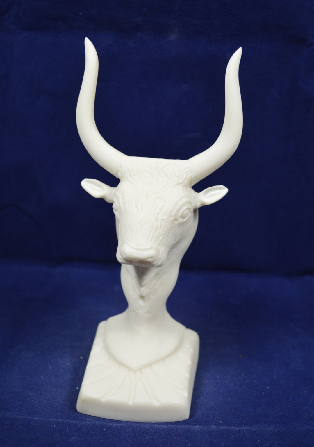 Bull Head Sculpture Statue a Symbol of Great Power Strength Etsy