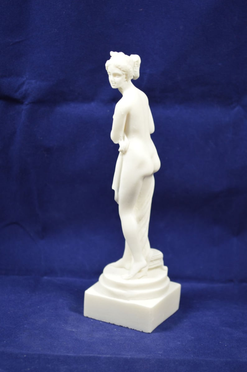 Sappho statue ancient Greek poet small sculpture image 2