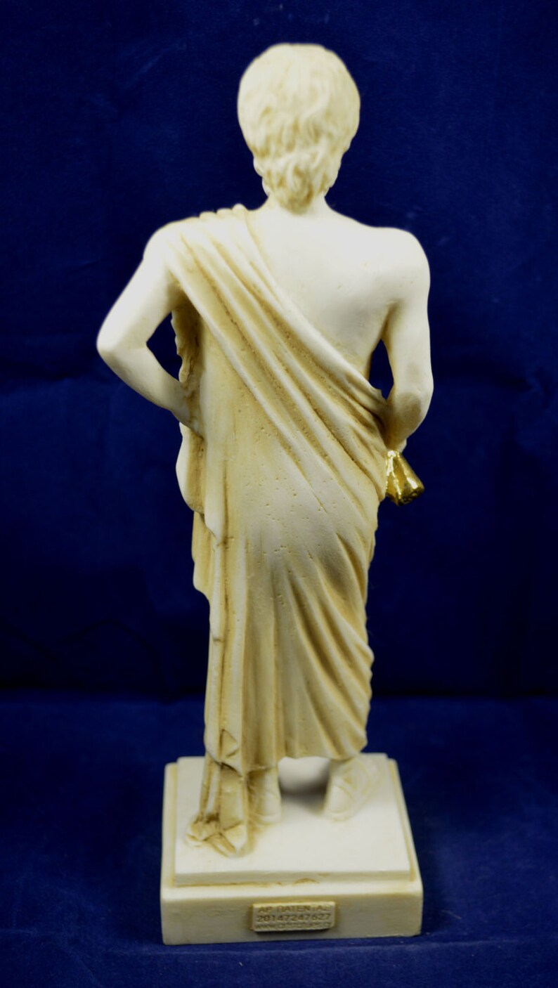 Epicurus Sculpture Ancient Greek Philosopher Aged Statue - Etsy
