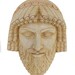 Zeus Mask Ancient Greek Theater King of Gods Ruler of Sky and Thunder ...