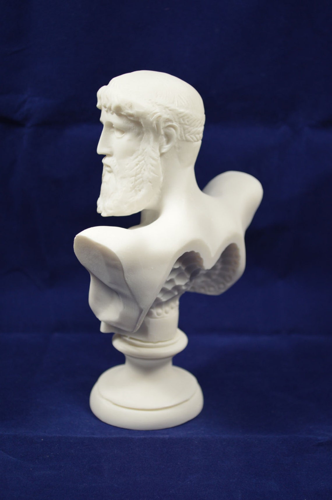 Zeus Sculpture Bust Ancient Greek God King of All Gods Statue Etsy