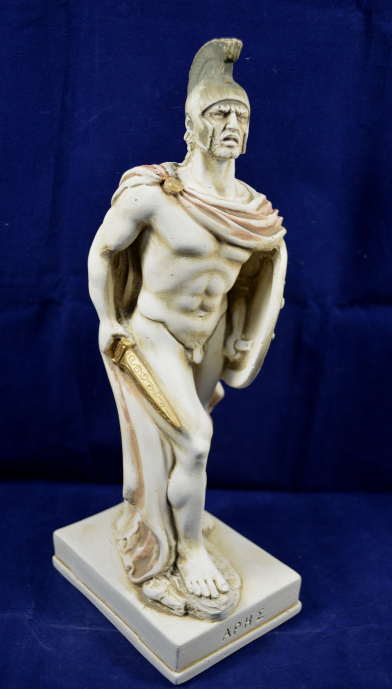 Ares sculpture ancien Dieu grec de la statue de guerre Etsy