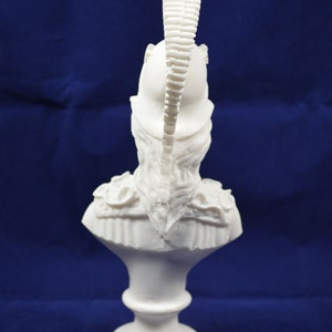 Athena Pallas, Greek Goddess Of Wisdom, Alabaster Statue With Color