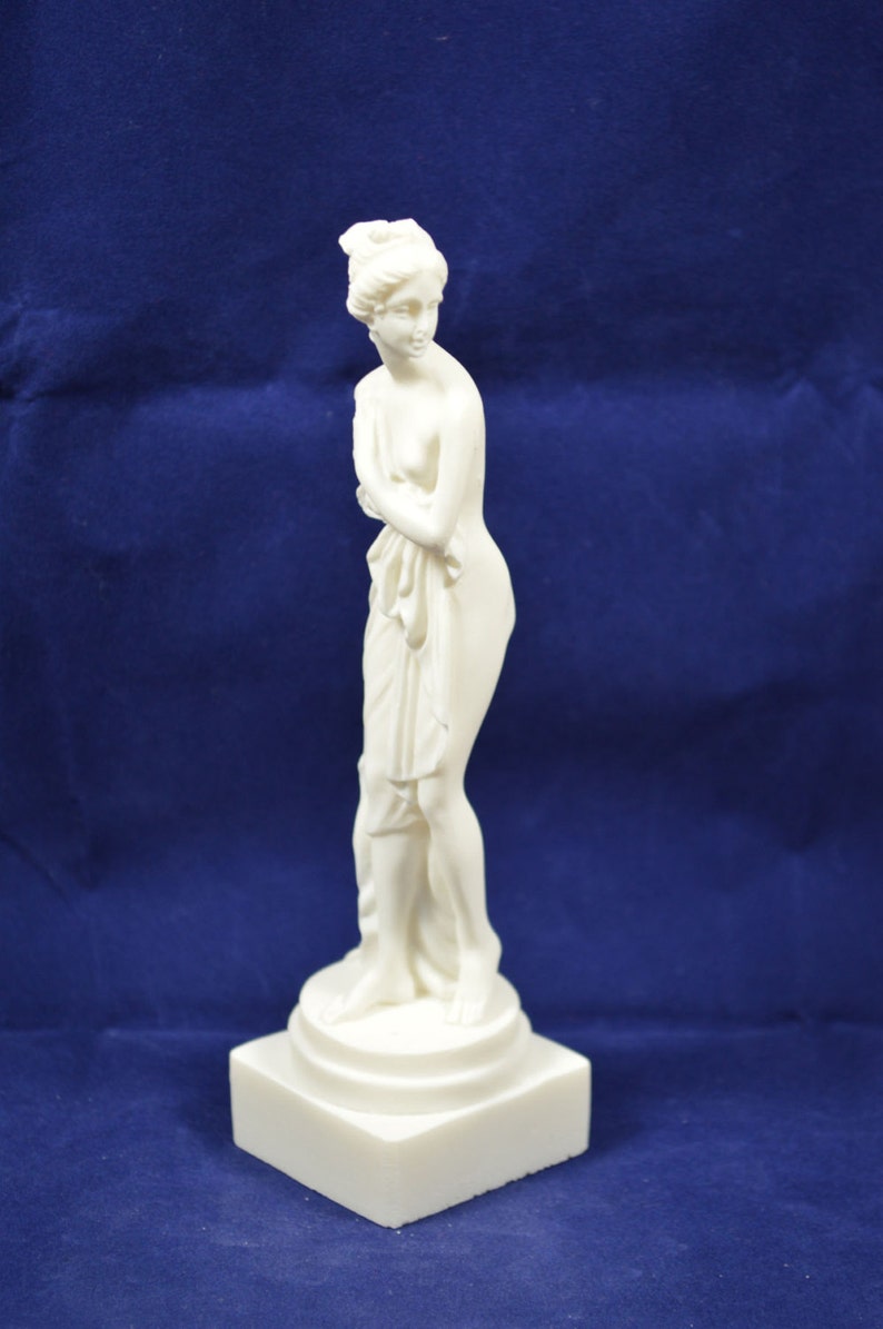 Sappho statue ancient Greek poet small sculpture image 1