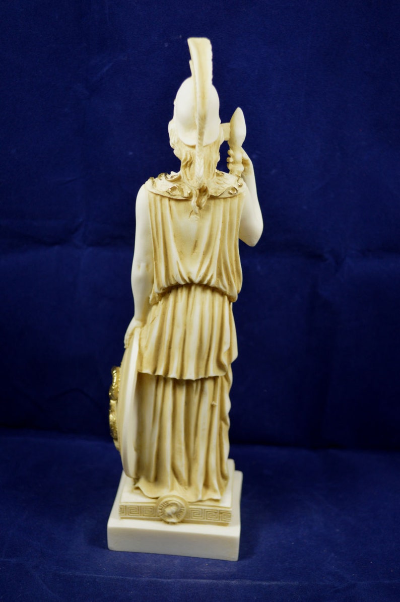 Déesse Athena statue ancienne Déesse grecque de la sagesse et Etsy