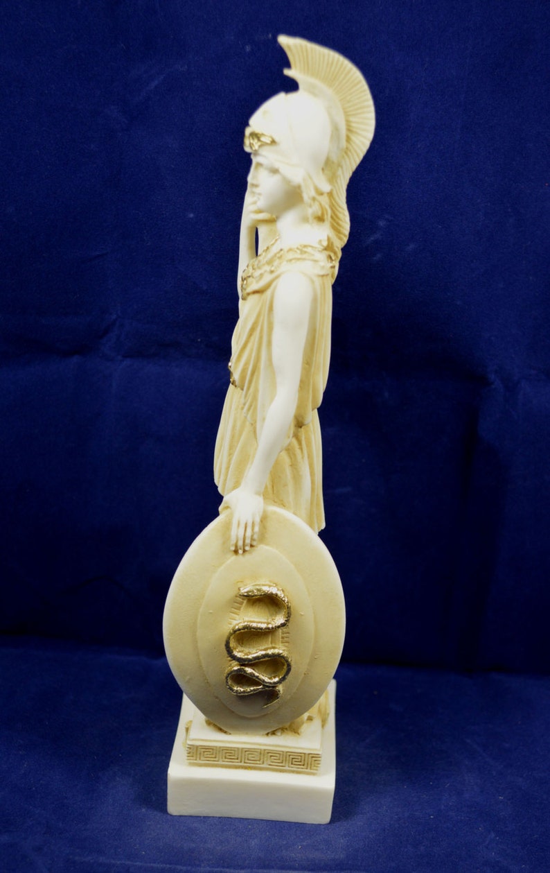 Déesse Athena statue ancienne Déesse grecque de la sagesse et Etsy