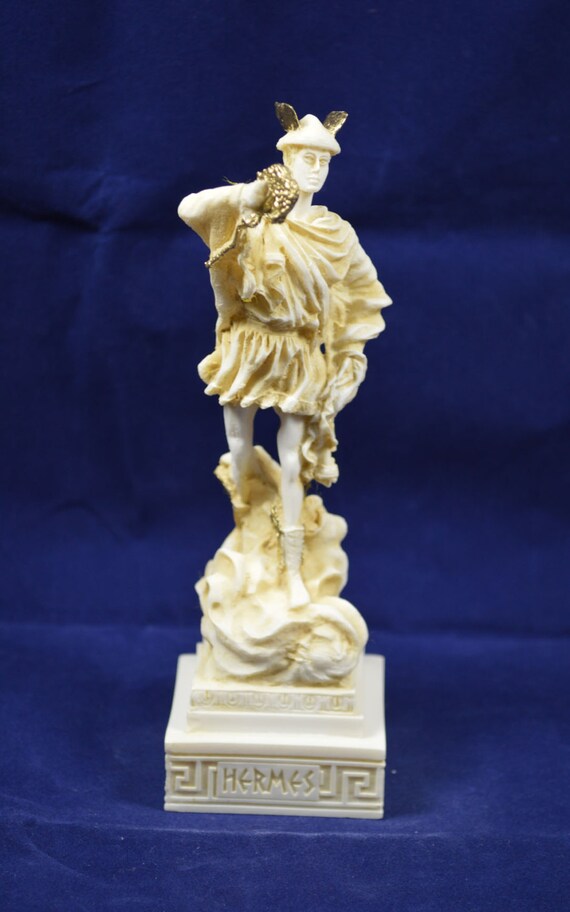 Hermes Skulptur Antiken Griechischen Gott Statue Etsy