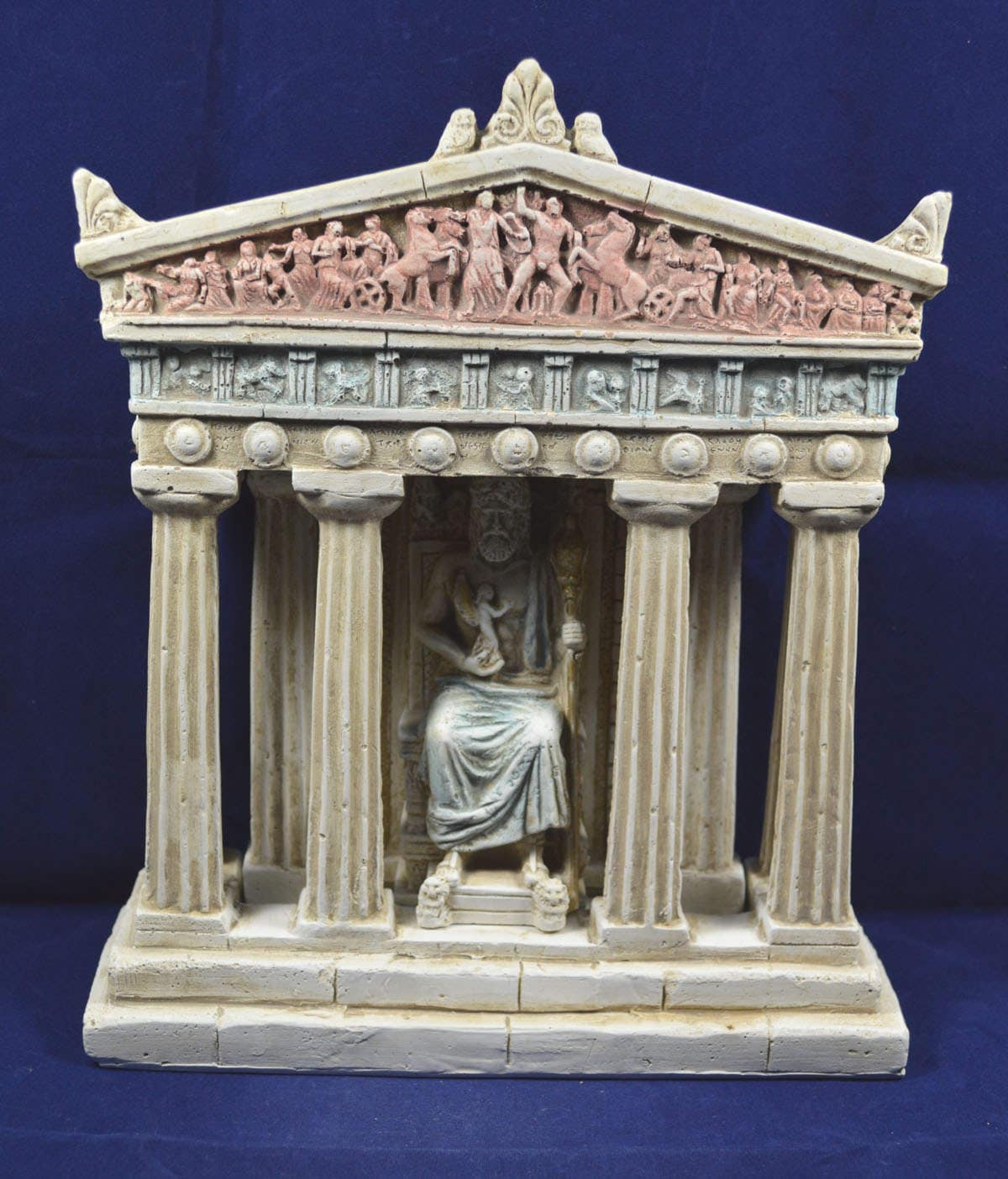 Zeus Tempel sculptuur oude Griekse God koning van alle goden Etsy