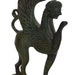 Sphinx Mini Sculpture Ancient Greek Bronze Statue Guardian of Sacred ...