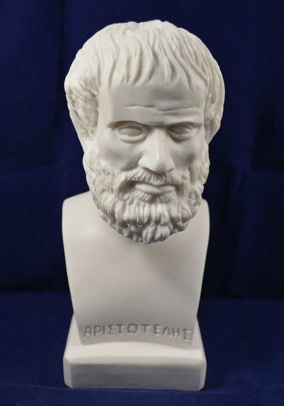 Socrates /& Aristotle Greek Philosopher Bust Head Set Statue Sculpture