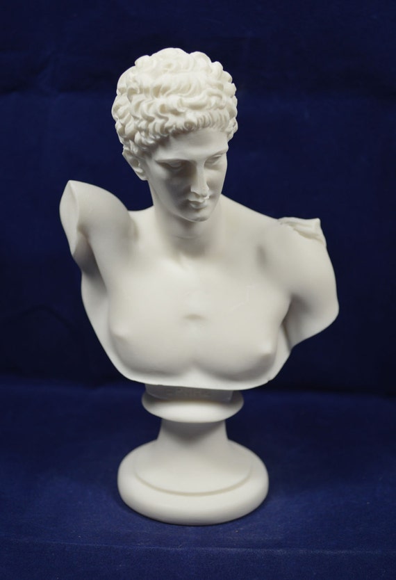 Hermes Sculpture Bust Ancient Greek God Conductor of Souls Etsy