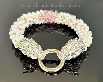 Pulsera de dragón, dragones, joyería vikinga, joyería Khaleesi, Meleys, joyería de hadas, hadas, fae