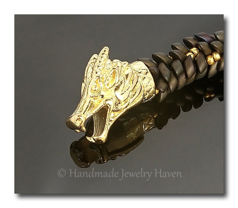 Dragon Bracelet, Dragon Jewelry, Khal Bracelet, Khaleesi Bracelet, Dragons, Viking Jewelry, Game of Thrones image 4