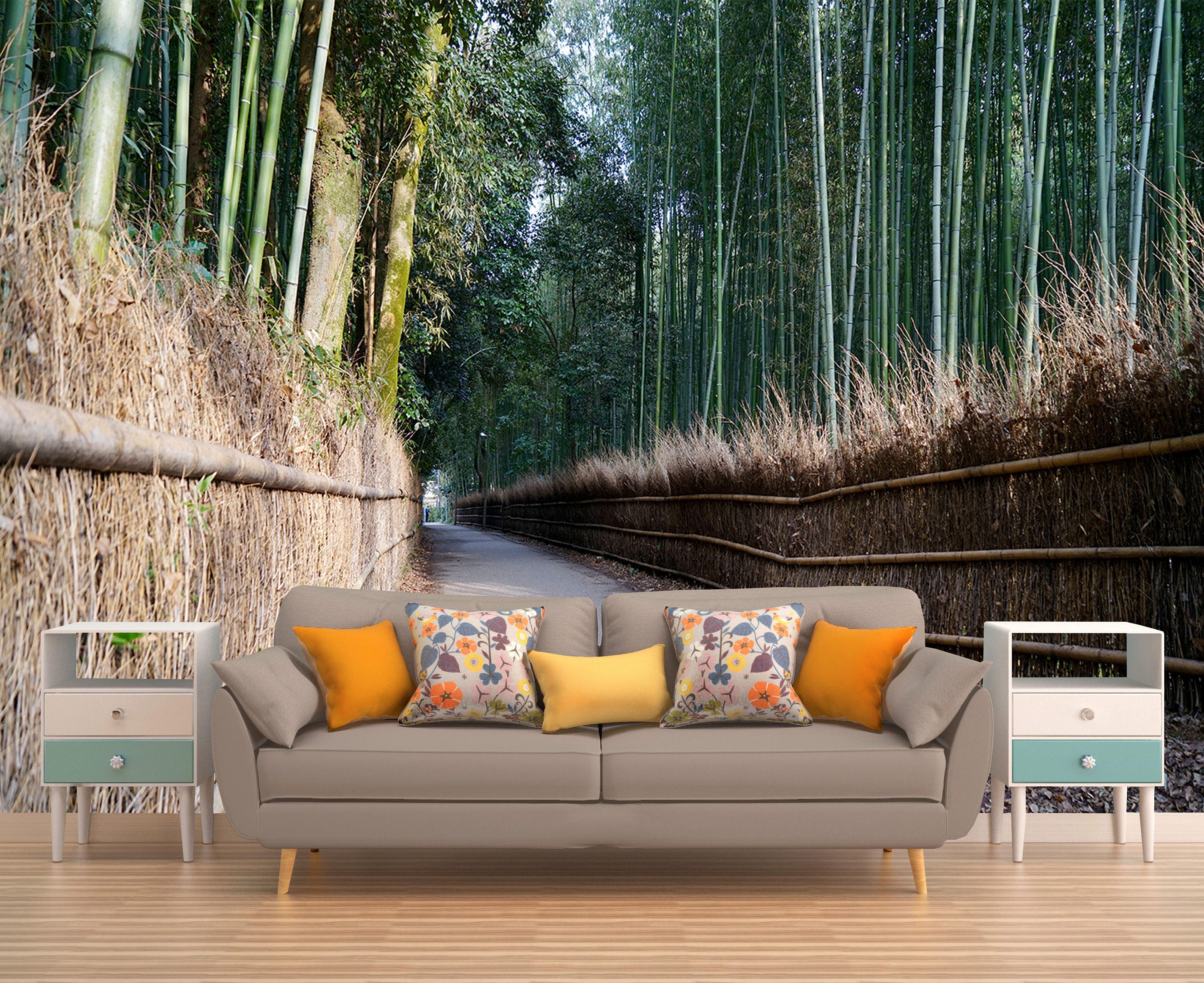 Wallpaper bamboo forest Tr077 | Bao Viet wallpaper
