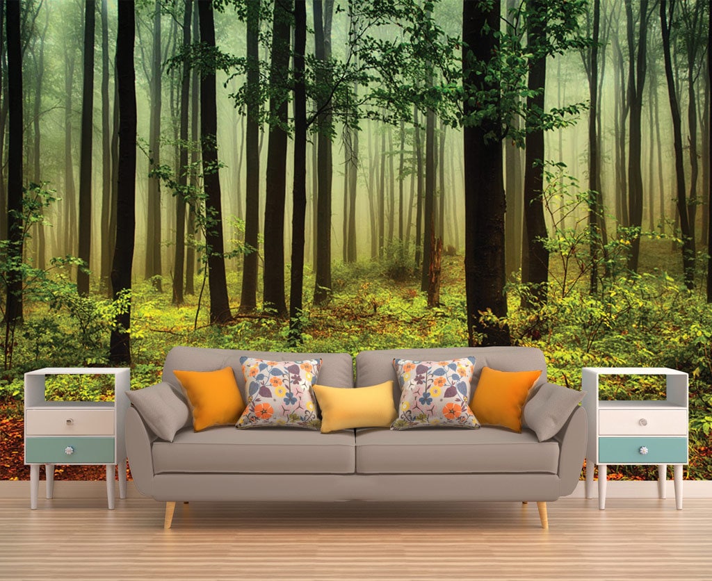 3d Waterfall Stones Lake Nature Scene Wallpaper Wall Mural  Plano de fundo  para fotos Papel de parede decoração Paisagem 3d