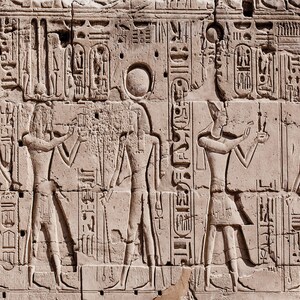 EGYPTIAN DECOR WALLPAPER, Egyptian Wall Art, Egyptian Wall Décor, Pharaoh Art, Hieroglyphs Poster, Egypt Wall Covering, Rustic Home Décor image 4
