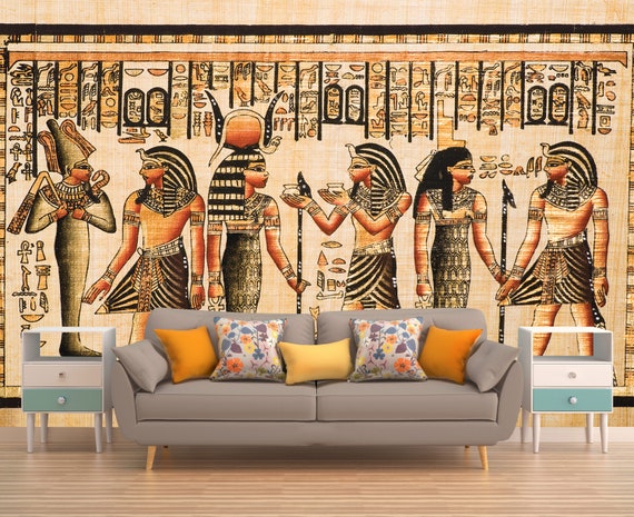 egypt art on walls