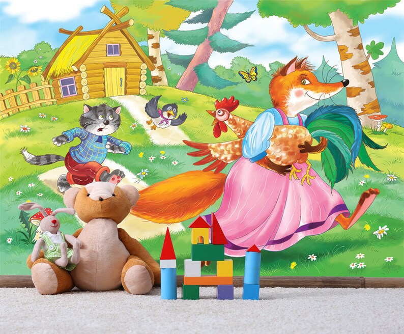 kids wallpaper,wallpaper for kids,nursery wallpaper,children/'s wallpaper,kids wall murals,kids room decor,**SAFETY CERTIFIED**Peel and Stick