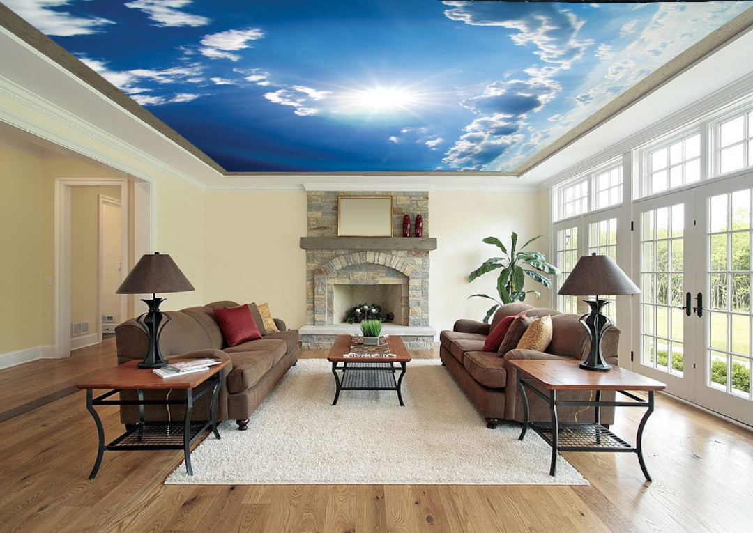 Ceiling Décor, PEEL AND STICK, Ceiling Wall Paper, Ceiling Wall Murals